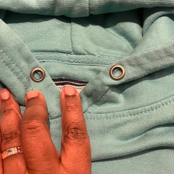 Pacific & Co Nassau Bahamas Blue Women Long Sleeve‎ Sweater Large Hoodie - Picture 7 of 11